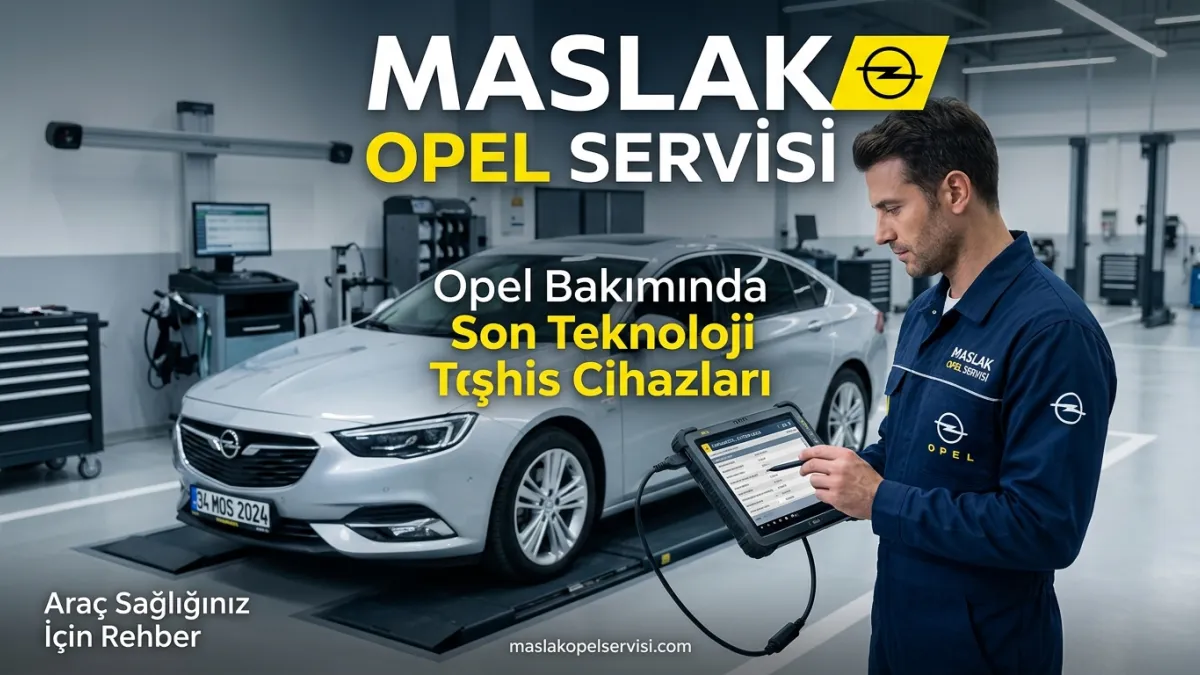 Maslak'ta Opel Bakımında Son Teknoloji Teşhis Cihazları: Araç Sağlığı İçin Neden Önemli?