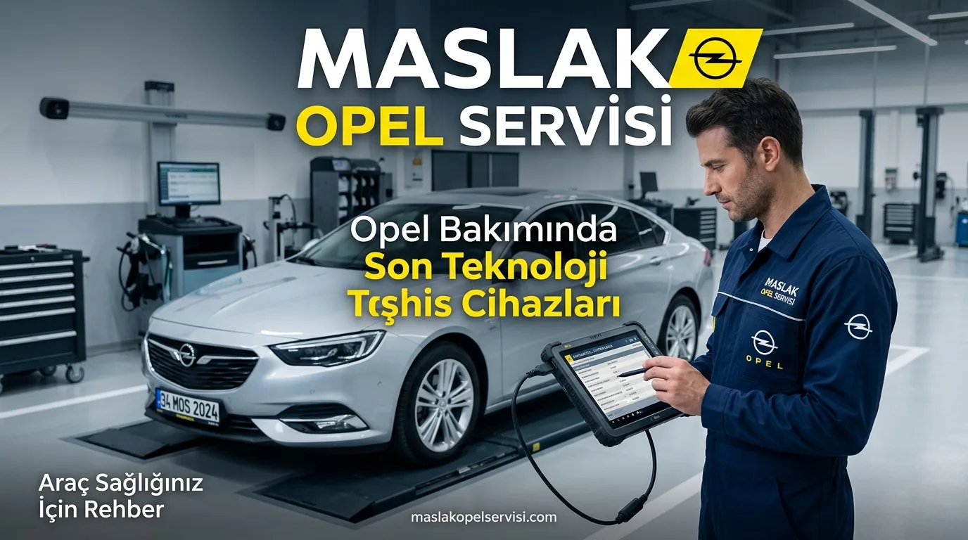 Maslak'ta Opel Bakımında Son Teknoloji Teşhis Cihazları: Araç Sağlığı İçin Neden Önemli?