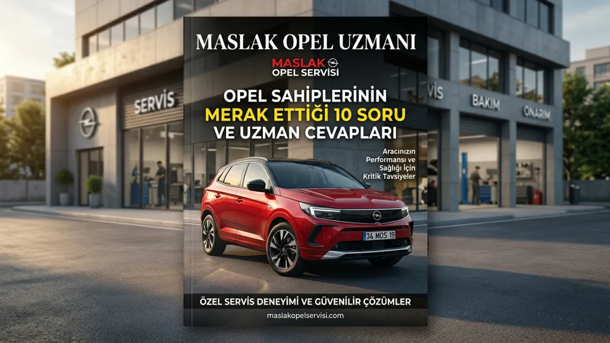 Opel Sahiplerinin En Çok Merak Ettiği 10 Soru ve Uzman Cevapları (FAQ)