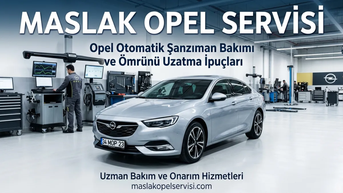 Opel Otomatik Şanzıman Bakımı: Ömrünü Uzatma İpuçları ve Rehberi