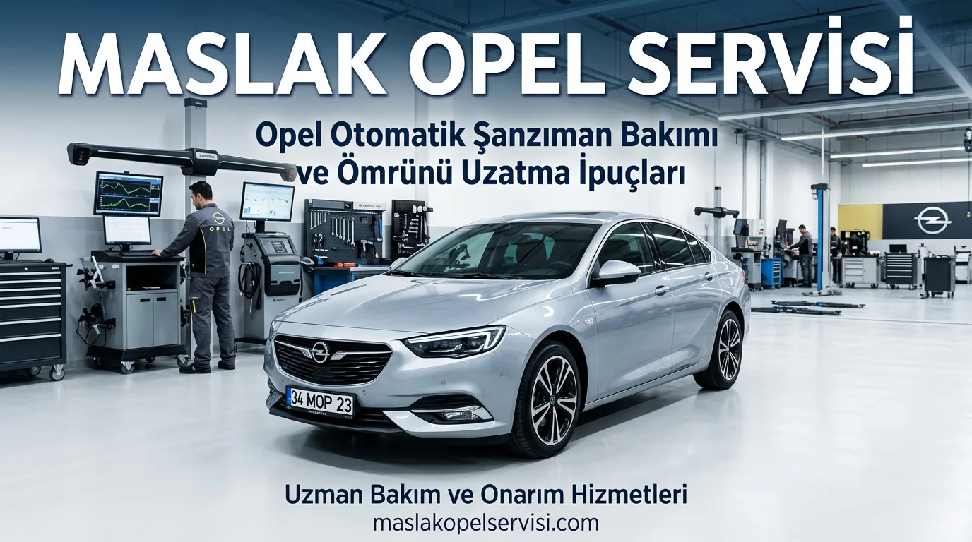 Opel Otomatik Şanzıman Bakımı: Ömrünü Uzatma İpuçları ve Rehberi