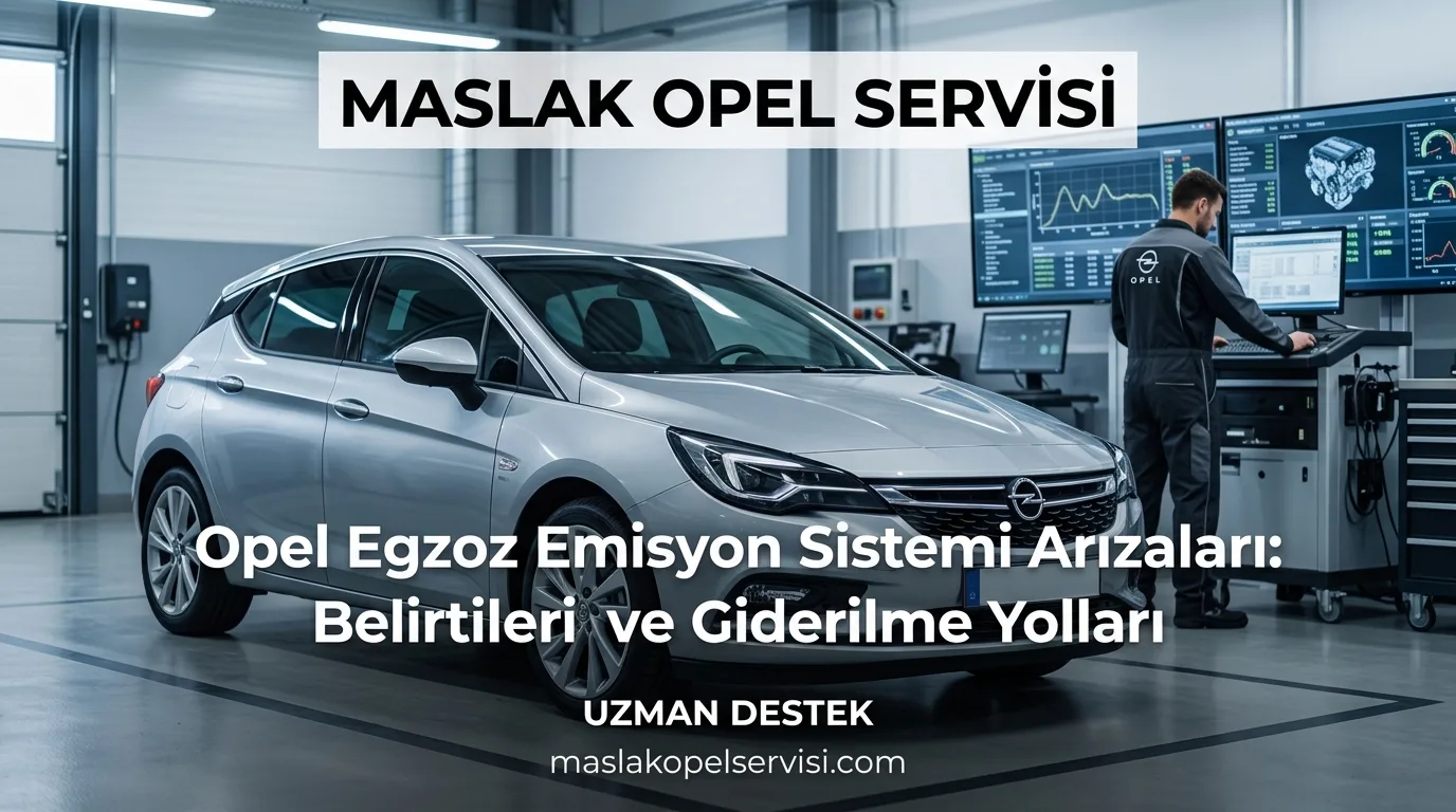 Opel Egzoz Emisyon Arızaları: Belirtiler, Çözümler ve Bakım Rehberi