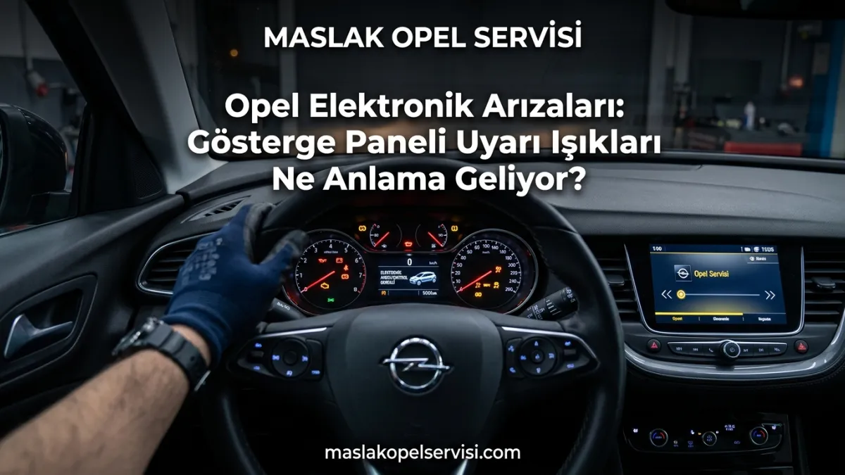 Opel Elektronik Arızaları: Gösterge Paneli Uyarı Işıkları Ne Anlama Geliyor?
