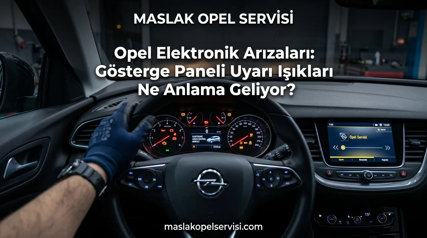Opel Elektronik Arızaları: Gösterge Paneli Uyarı Işıkları Ne Anlama Geliyor?