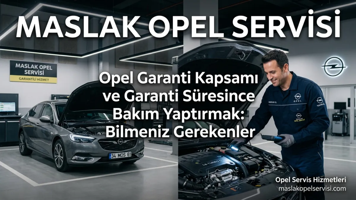Opel Garanti Kapsamı ve Bakım: Haklarınızı Nasıl Korursunuz?