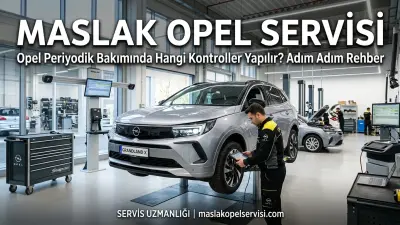 Opel Periyodik Bakımında Hangi Kontroller Yapılır? Adım Adım Rehber