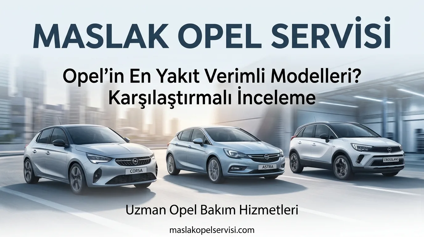Opel'in En Az Yakan Modelleri: Karşılaştırmalı İnceleme ve Tasarruf Rehberi