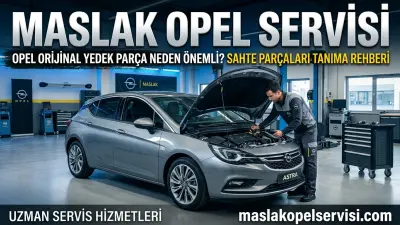 Opel'iniz İçin Orijinal Yedek Parça Şart! Sahteleri Tanıma Rehberi